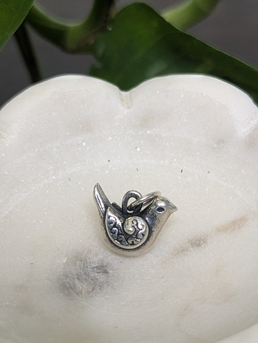 James Avery Retired 3d Songbird Sterling Silver